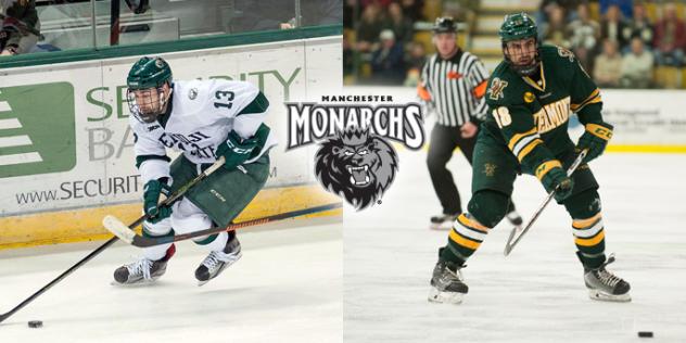 Monarchs Sign Cory Ward and Alexx Privitera to SPCs for 2016-17