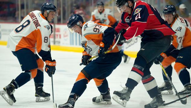 Firebirds Fly by CHL's Fourth-Ranked Spitfires, Win 4-1