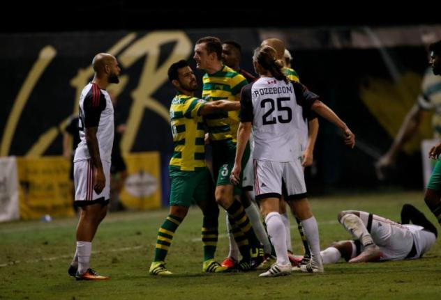 Fury Spoil Rowdies Post-Season Hope in Feisty Affair