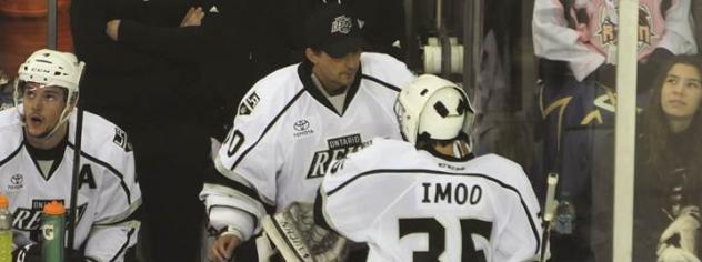 Father-Son Goaltending Duo Take the Ice for the Ontario Reign; San Jose Prevails in Overtime