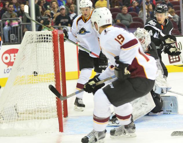 Rampage Hold on for 4-2 Win over Monsters
