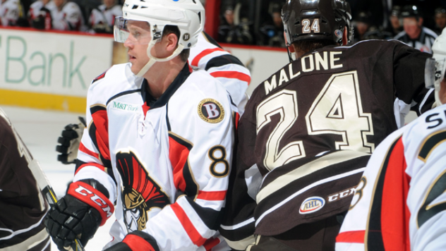 Varone Scores Again in 7-2 Loss at Hershey