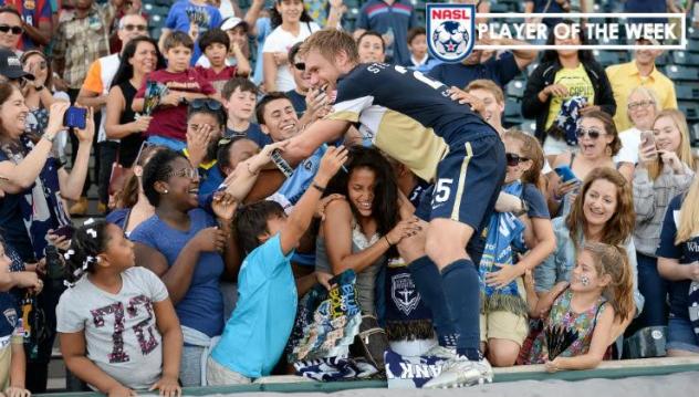 Jacksonville Armada FC Midfielder Zach Steinberger Named NASL Player of the Week