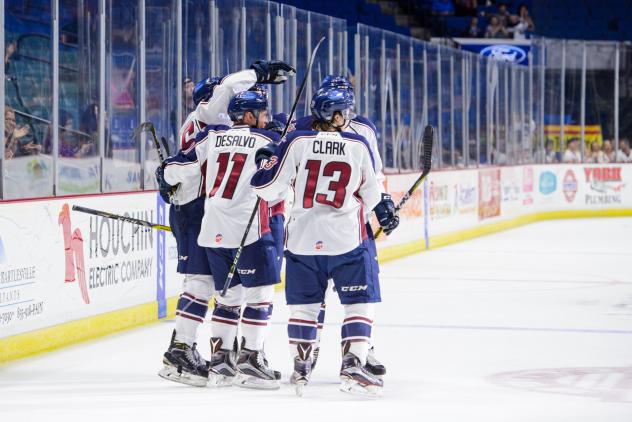Fronk's Hat-Trick Sparks Oilers to Fifth Straight Home Win