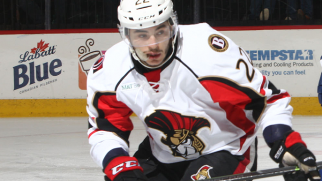 Michael Blunden Scores Lone Goal in 4-1 Loss to Penguins