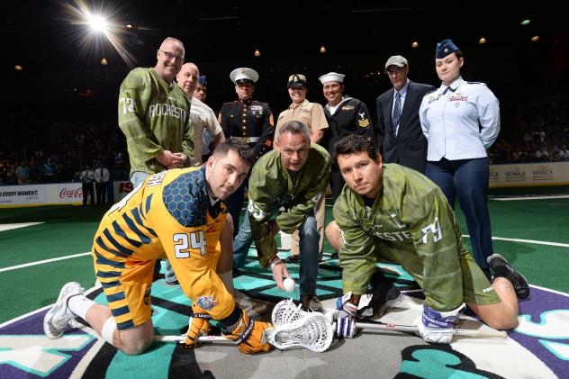 Knighthawks and Veterans Outreach Center Renew Partnership