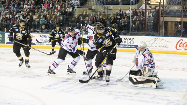 Eagles Fire Season-High 41 Shots on Goal in 2-1 Loss at Rapid City
