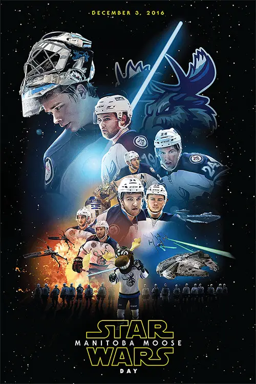 manitoba moose star wars jersey