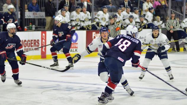 Stampede Roll over Team USA, 6-1