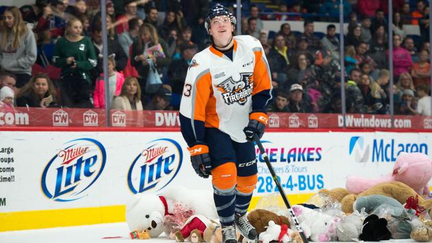 Firebirds Suffer First Loss in Flint to Windsor on