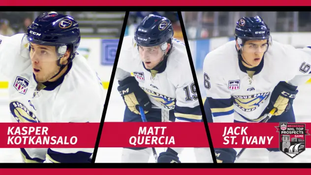 Three Stampede Players Named to USHL/NHL Top Prospects Game in Sioux Falls