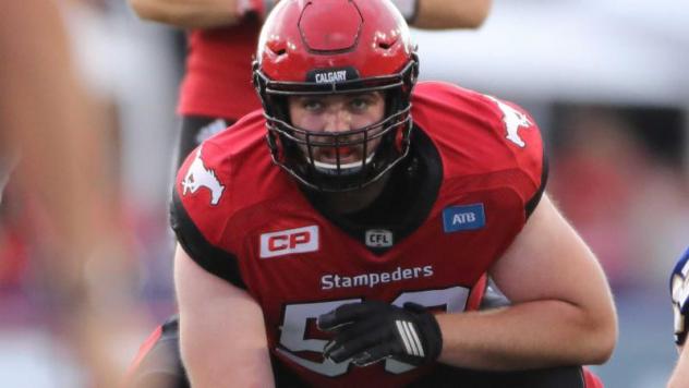 Stamps Sign Offensive Lineman Cam Thorn