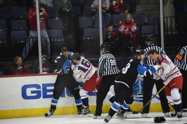Americans Win Big over Wichita 6-1