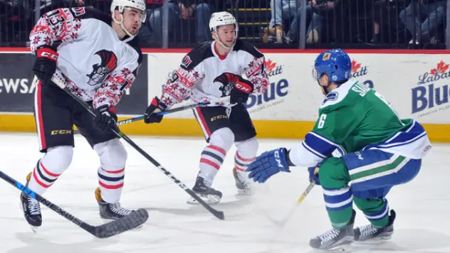 B-Sens Storm Back for 4-3 OT Win over Comets