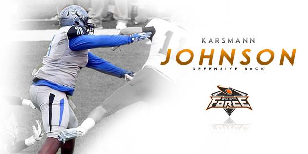 Force Sign Defensive End Karsmann Johnson