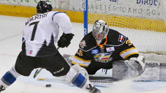 Eagles Give up Four Goals in the First, Fall to Idaho 5-3