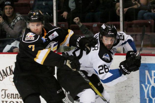 Garbowsky Nets Five-Point Night as Eagles Thrash Idaho 9-3