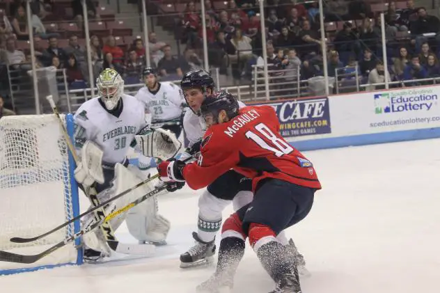 Stingrays Slip PastEverblades in Overtime 5-4