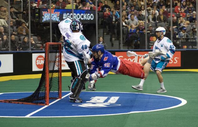 Vinc Backstops Knighthawks' Road Win