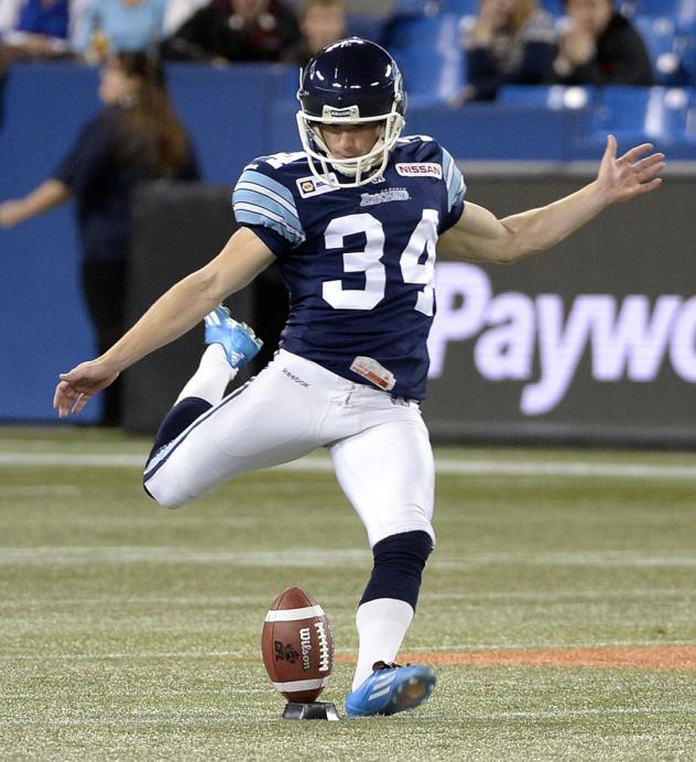 BC Lions Add Kicker Swayze Waters