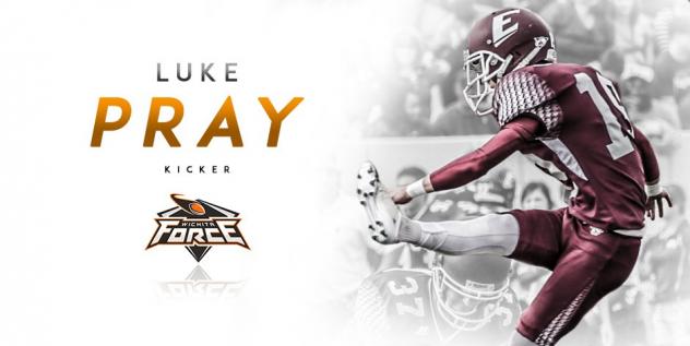 Force Sign Placekicker Luke Pray