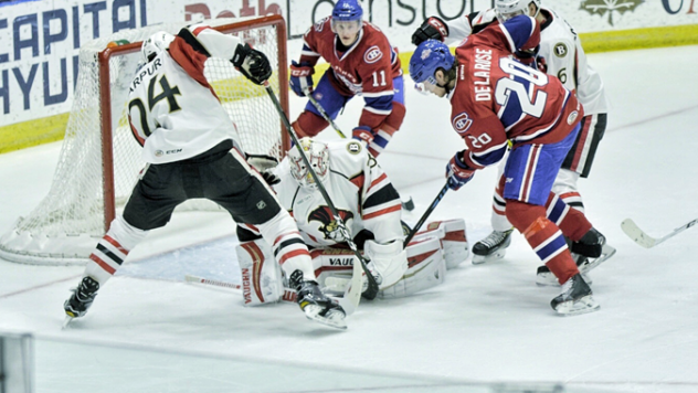 Bailey, Driedger Lift B-Sens to 3-2 OT Win over IceCaps