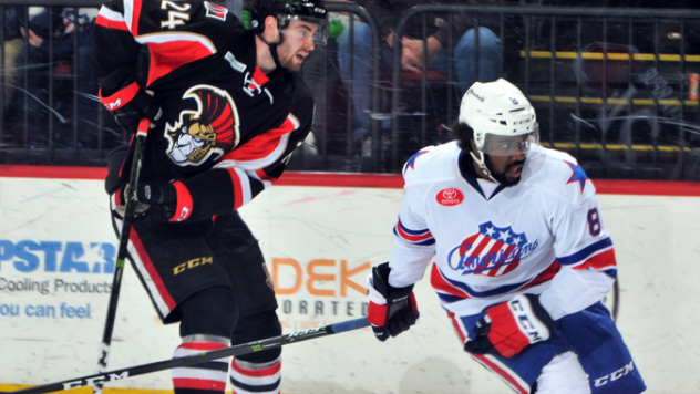 Blunden Scores Late as B-Sens Down Amerks 4-3