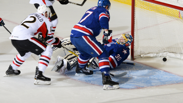 B-Sens Winning Streak Halted in 3-2 Loss at Rochester