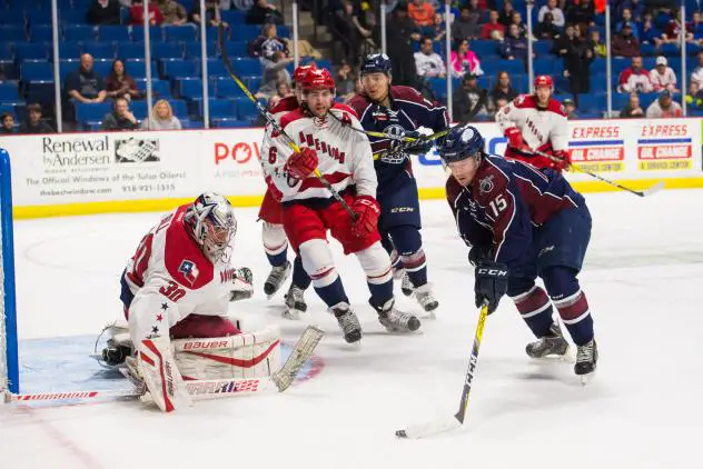 Allen Beats Tulsa 9-1