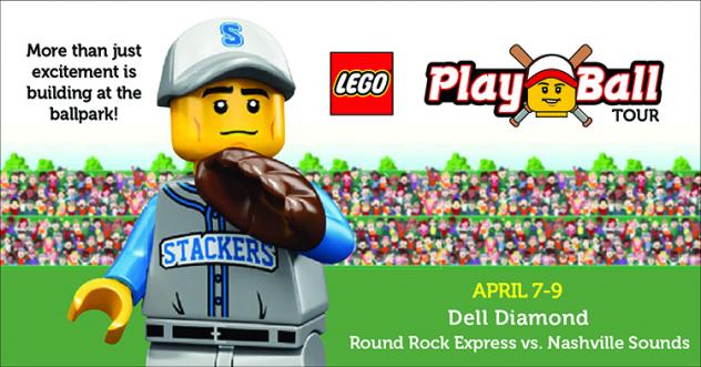 LEGO Play Ball Tour Visits Dell Diamond April 7-9