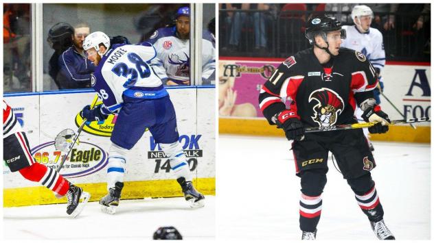 Moore and Hanson Released from AHL PTO's