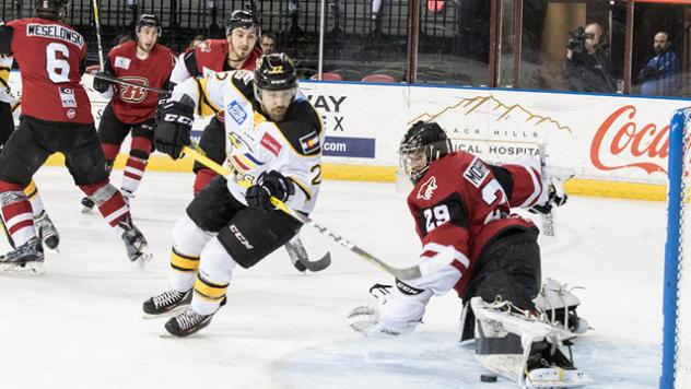 Game Recap --- Eagles Tripped up in Rapid City, 4-2