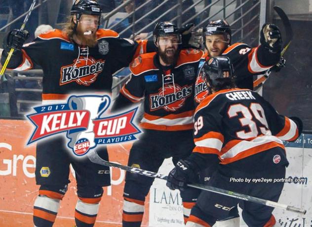 Komets Wallop Walleye 4-1