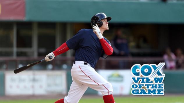 Holt Homers in 4-3 Comeback Win