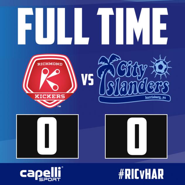 Islanders Battle to a Draw with the Richmond Kickers