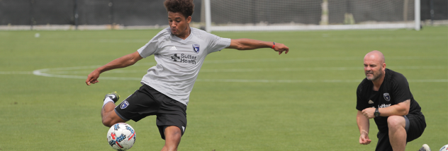 Budding Stars Join Quakes First Team Training Sessions