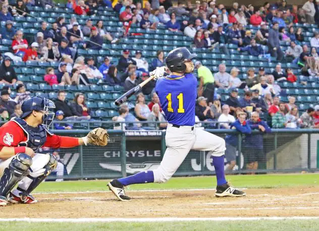 Schmit's Home Run Gives Canaries Walk-Off Win over RailCats