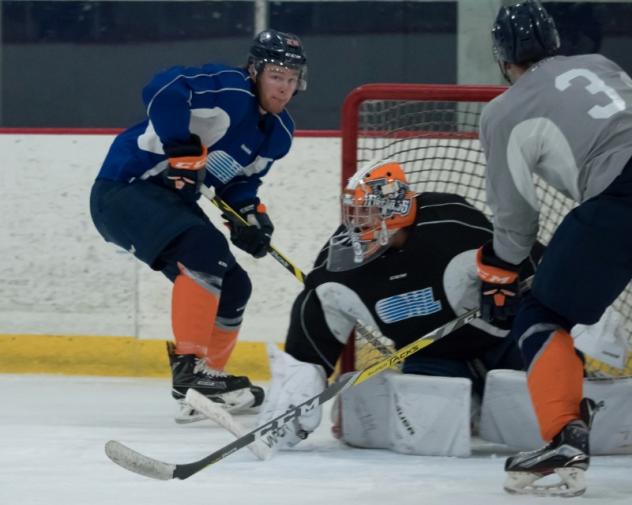 Team Blue Opens Training Camp with 4-2 Victory over Team Grey Tuesday