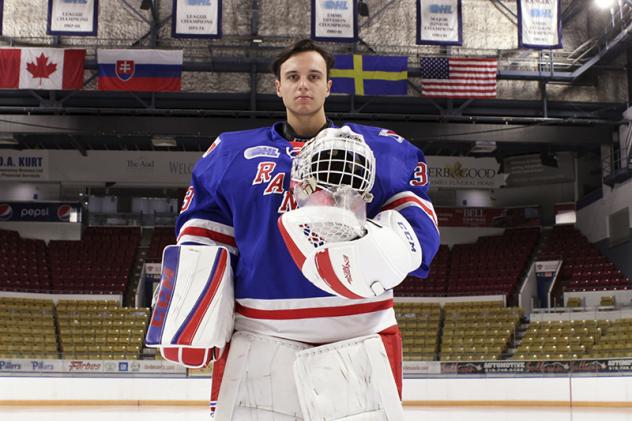Dumont-Bouchard Earns First OHL Win, Backstops Rangers to Victory over Sting