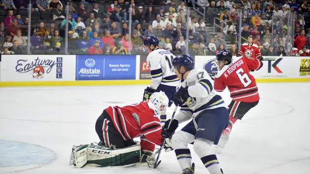 Waterloo Spoils Stampede Home Opener