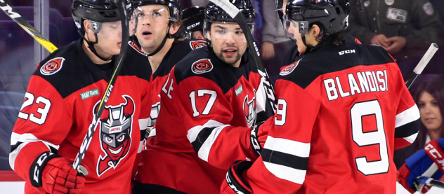 Wedgewood, Lappin Lift Devils in 5-1 Win over Rocket