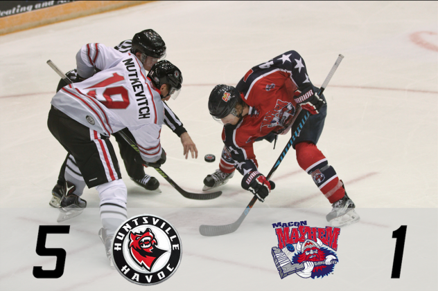 Mayhem Handed Second Defeat of the Season by Huntsville