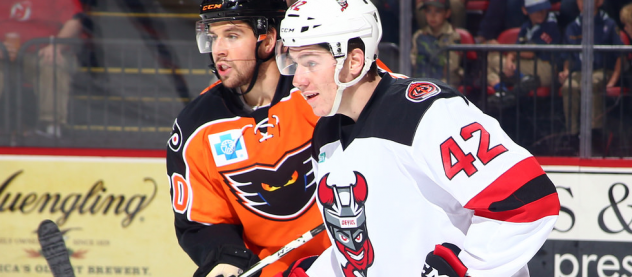 Devils Fall Short to Phantoms in Front of Second Sellout Crowd