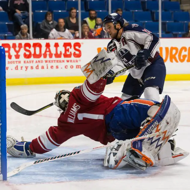 Oilers' Williams Blanks Allen for First Pro Shutout
