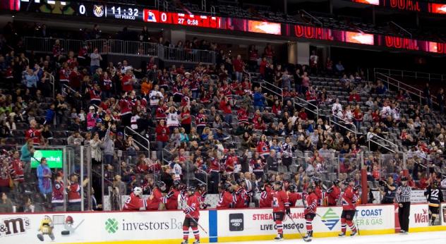 Riveters Win in Home Opener at the Prudential Center