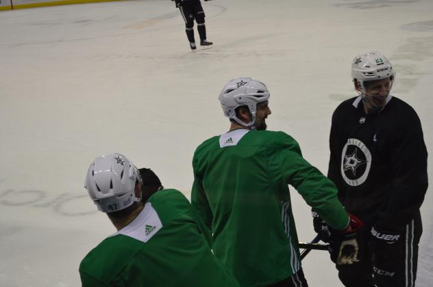 Jamie Benn and the Dallas Stars Visit Prospera Place