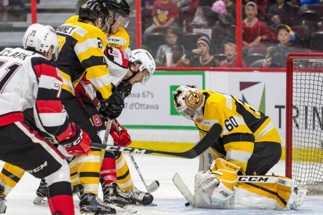 Frontenacs Down 67's at Jam-Packed School Day Game