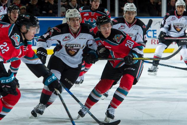 Giants Earn Another Road Point in a 5-4 OT Loss in Kelowna