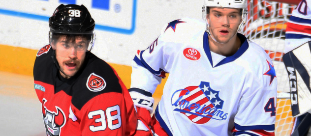 DEVILS SHUTOUT BY AMERICANS