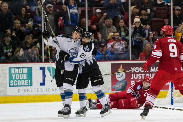Steelheads Top Americans in Fight-Filled Affair